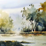 Sterling Edwards - Cheap Joe's Big Brush Watercolor Landscapes...SOLD OUT