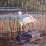 Mary Segars - Oil Painting at Spring Island