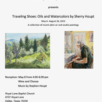 Sherry Houpt - Traveling Shoes: Oils and Watercolors by Sherry Houpt