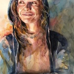 Alicia Farris - FACES AND FIGURES in Watercolor