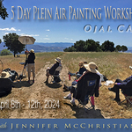 Jennifer McChristian - Plein Air Painting in Ojai, CA