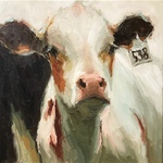 Regina Willard - Cows in Complimentary Colors.....