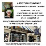Mary Mendla - Artist in Residence Cedarburg Cultural Center