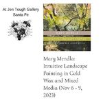 Mary Mendla - INTUITIVE LANDSCAPE PAINTING - in cold wax & mixed media