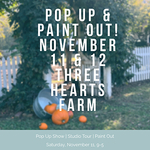 Studio School of Three Hearts - Paint out and Pop Up