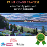 Judy Kelly - Paint Grand Traverse 2023 Community Plein Air Paint Out Pop Up Exhibit