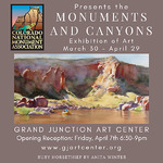 Teri Capp - MONUMENTS AND CANYONS - EXHIBITION OF ART