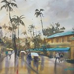 Keiko Tanabe - Painting Beautiful Santa Barbara