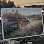 Keiko Tanabe - Painting Maine Coast in Watercolor