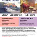 Keiko Tanabe - Painting Impressions with Watercolor (Studio/Online)