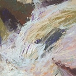 carol strockwasson - Iridescence of Water in pastel