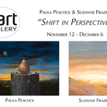 Suzanne Frazier - “Shift in Perspective”, Solo Exhibitions by Suzanne Frazier & Paula Peacock