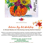 Rohini Mathur - Autumn Joy Mixed Media Art Workshop