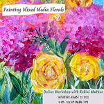 Rohini Mathur - Painting Mixed Media Florals
