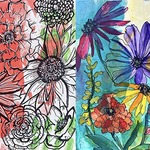 Rohini Mathur - Expressive Florals in Inks