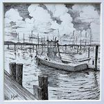 Nicole Mon� - Shattemuc Yacht Club Plein Air Paint Out and Auction