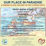 Our Place in Paradise  - Paint Batik