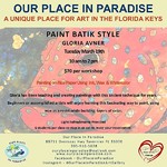 Our Place in Paradise  - Paint Batik