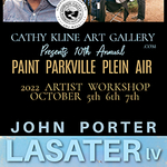 Cathy Kline - Paint parkville Plein Air Workhop with John Porter Lasater lV