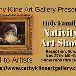 Cathy Kline - Holy Family NATIVITY ART SHOW
