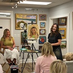 Mary Hoffman - Demonstrating the Portrait - Seabrook Artist Guild