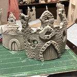 FIRST GALLERY OLATHE  - CLAY CLASS- HAUNTED CASTLE