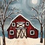 FIRST GALLERY OLATHE  - PAINT NIGHT "THE RED BARN" THURSDAY JANUARY 5 COST:$30. per artist. TIME: 6:30-8:30