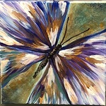 FIRST GALLERY OLATHE  - PAINT NIGHT "METALLIC BUTTERFLY" $25, TUESDAY MAY 17,6:30-8:30