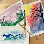 FIRST GALLERY OLATHE  - WATERCOLOR PAINTING WITH JAN  FRIDAY JULY 8-6:30-8:30,$30.per artist