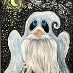 FIRST GALLERY OLATHE  - "VAN GHOST GNOME" PAINT NIGHT DATE - THURSDAY OCTOBER 12, 6:30-8:30,$30
