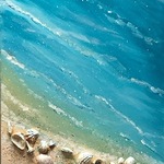 FIRST GALLERY OLATHE  - PAINT NIGHT "SHELLING" THURSDAY JULY 27 6:30-8:30 $30.