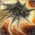 FIRST GALLERY OLATHE  - SPIDERWEB�POUR PAINTING OCTOBER 17  TIME: 6:30-8:30 $30.