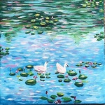 FIRST GALLERY OLATHE  - PAINT NIGHT 'MONET DUCKS" TUESDAY MARCH 19, 6:30-8:30 pm $30.