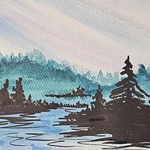 FIRST GALLERY OLATHE  - WATERCOLOR & INK WITH TESH-FRIDAY MARCH 22,6:30-8:30 pm $30.