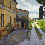 Marcie Cohen - Painting in Tuscany