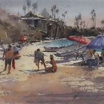 Vladislav Yeliseyev - Online: Watercolor Workshop "Beach Time"