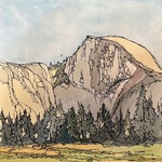 Casey Cheuvront - Yosemite National Park Daily Art Class: Watercolor and Ink