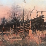 Jack Harkins - 50th Annual Stamford Art Foundation Exhibit and Sale, �Western Art Show Capitol of Texas�