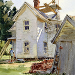 Cary Jurriaans Whidbey Island Fine Art Studio - Mike Kowalski - Watercolor LOOSE AND LIVELY