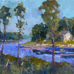Ann Larsen - Harmony in the Summer Landscape  Landgrove, Vermont