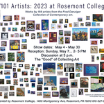Beth Palser - 101 Artists, 2023 showing at Rosemont College May 4-30th