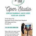 Studio 1212 Art Gallery - Open Studio; January 19, 2023