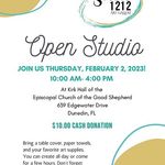 Studio 1212 Art Gallery - Open Studio; February 2, 2023, 10:00-4:00