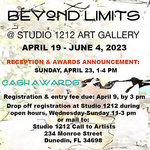 Studio 1212 Art Gallery - CALL TO ARTISTS - BEYOND LIMITS