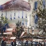 Steve Griggs - Loose Watercolor Painting - Mid-Southern Watercolorists