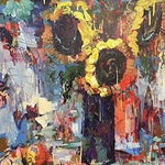 Randall Scott Harden - Fun Acrylic Sunflower Bouquet Workshop