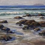 Kristen Olson Stone - 1-Day Workshop, Corona Del Mar Beach, Newport Beach, California