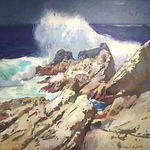Mark Fehlman - Ray Roberts- Painting Rocks & Water