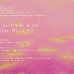 Gay Summer Rick - Artist Talk: Gay Summer Rick in Conversation With Shana Nys Dambrot