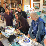 melissa harris - Art and Spirit Watercolor Workshop at Dragonfly Acres